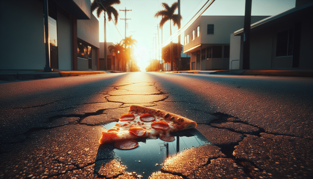 Florida Man Arrested After Hitting Dad with Pizza Because He Was Mad He Helped Birth Him