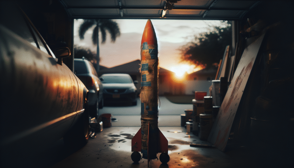 Florida Man Builds Rocket in Garage and Discovers the Shape of Regret
