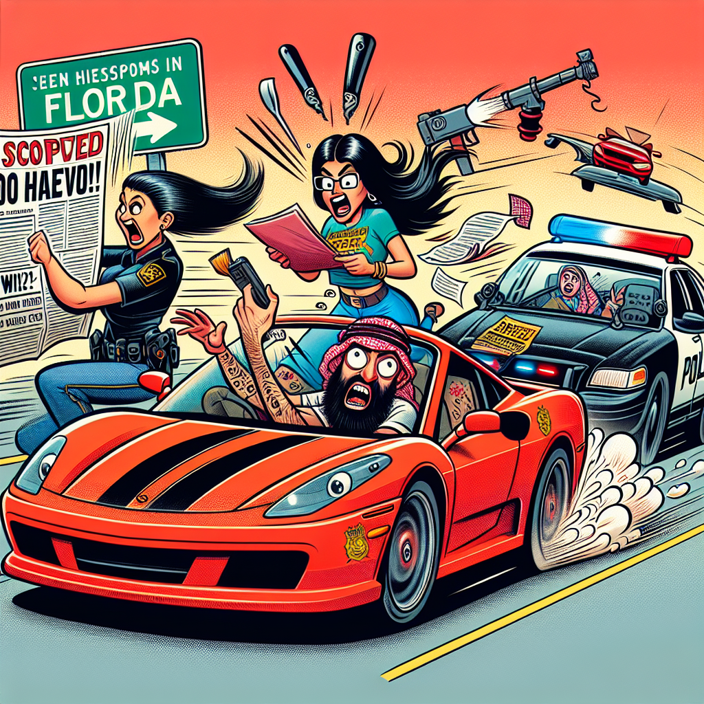 Featured image for "Latest Florida Man News: Unusual High-Speed Haircut Dash Results in Speeding Ticket!"