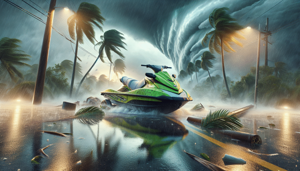 Florida Man Tries to Outrun Hurricane on a Jet Ski