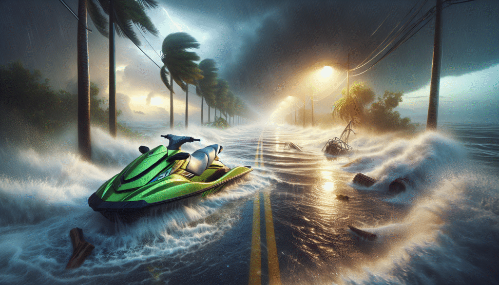 Florida Man Tries to Outrun Hurricane on a Jet Ski